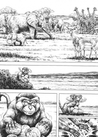 extrait manga Gon T5