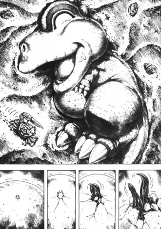 extrait manga Gon T7