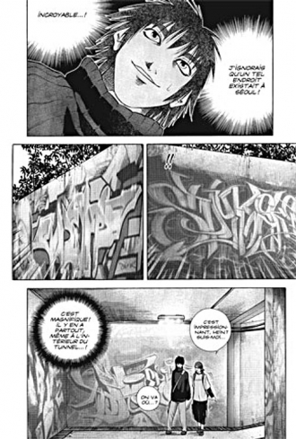 extrait manga Graffiti T1