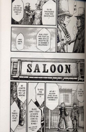 extrait manga Green blood T2