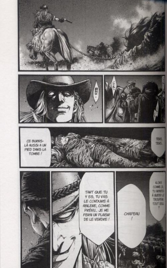 extrait manga Green blood T4