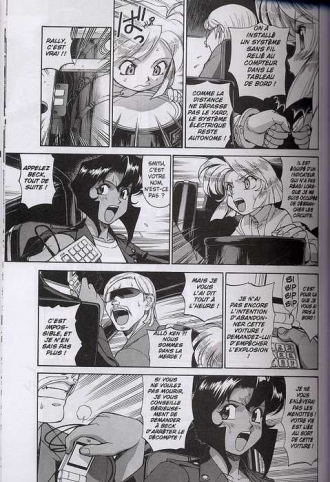 extrait manga Gunsmith Cats Burst T2