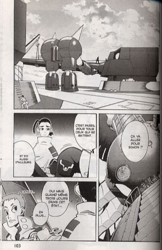 extrait manga Gurren Lagann T4