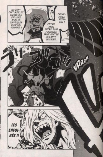 extrait manga Gurren Lagann T8
