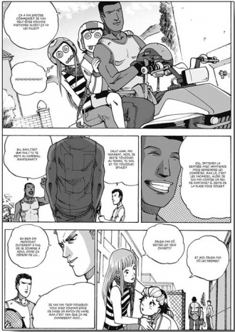 extrait manga Hand 7 T1