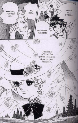 extrait manga Heidi