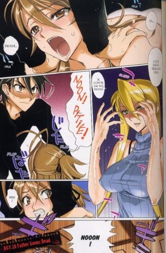 extrait manga Highschool of the dead - édition couleur T3
