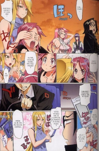 extrait manga Highschool of the dead - édition couleur T4