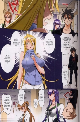 extrait manga Highschool of the dead - édition couleur T5