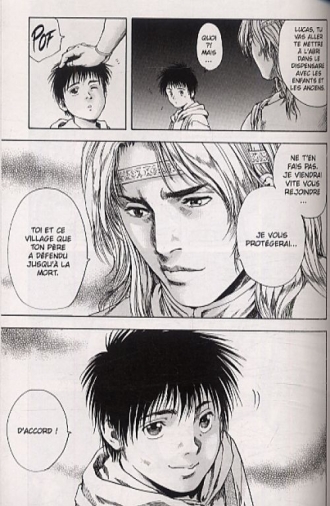 extrait manga Hokuto No Ken - La légende de Toki T2