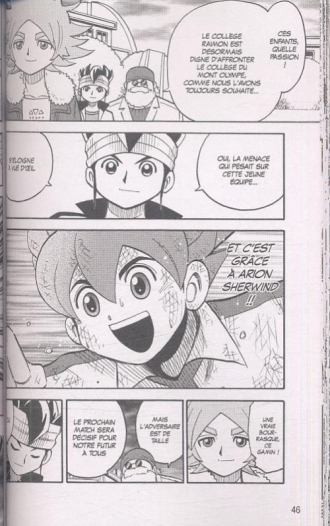 extrait manga Inazuma eleven GO T2