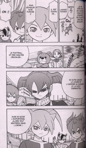 extrait manga Inazuma eleven GO T3
