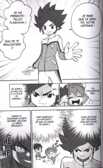 extrait manga Inazuma eleven GO T7