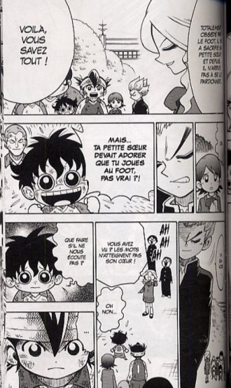 extrait manga Inazuma eleven T1