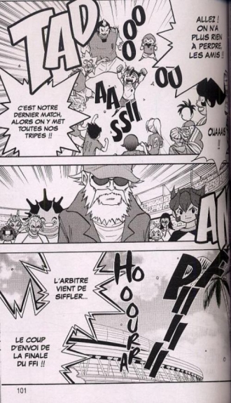extrait manga Inazuma eleven T10