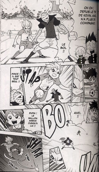 extrait manga Inazuma eleven T2