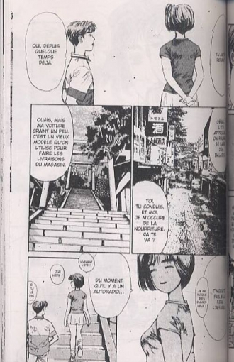 extrait manga Initial D T1