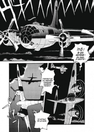 extrait manga Japanese interceptors 1945