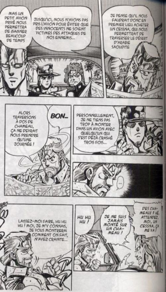 extrait manga Jojo’s Bizarre Adventure - Stardust crusaders T6