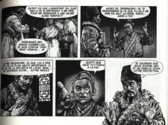 extrait manga Juge Bao et Impératrice oubliée