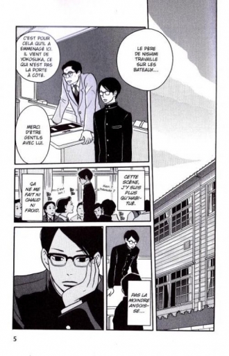 extrait manga Kids on the slope T1