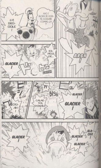 extrait manga Kingdom hearts - chain of memories T1