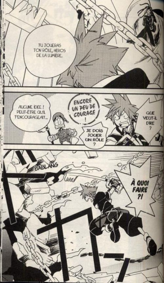 extrait manga Kingdom hearts II T3