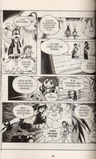 extrait manga Kingdom hearts T1