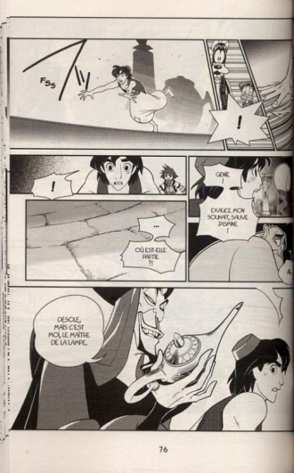 extrait manga Kingdom hearts T2