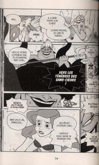 extrait manga Kingdom hearts T3