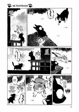 extrait manga Kuro un coeur de chat T4