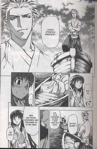 extrait manga Kurokami - Black God T6