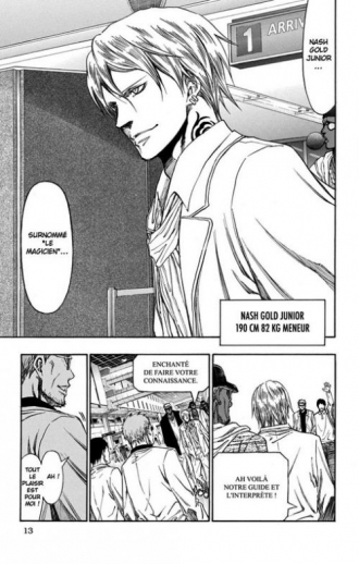 extrait manga Kuroko’s basket - Extra game T1
