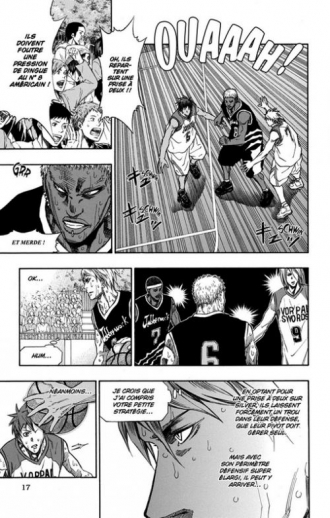 extrait manga Kuroko’s basket - Extra game T2