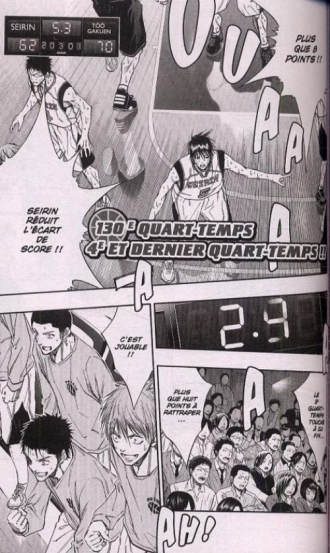 extrait manga Kuroko’s basket T15