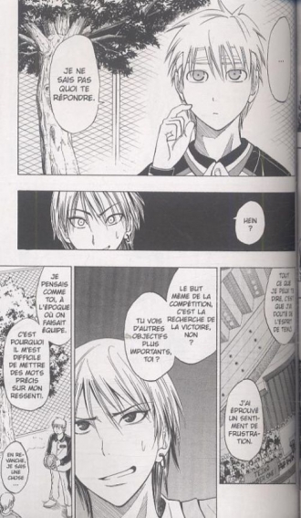 extrait manga Kuroko’s basket T2
