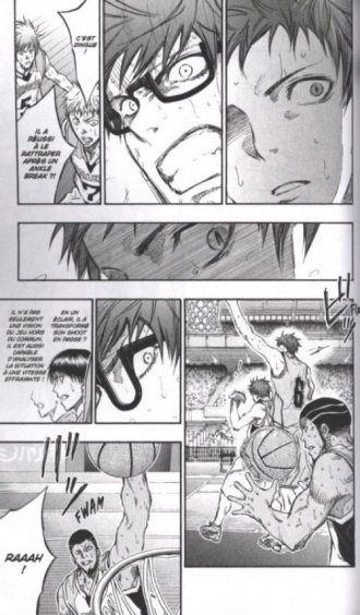 extrait manga Kuroko’s basket T21