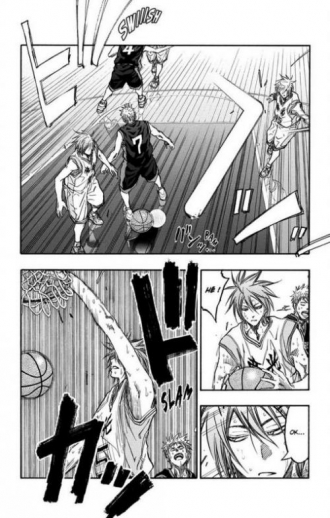 extrait manga Kuroko’s basket T25