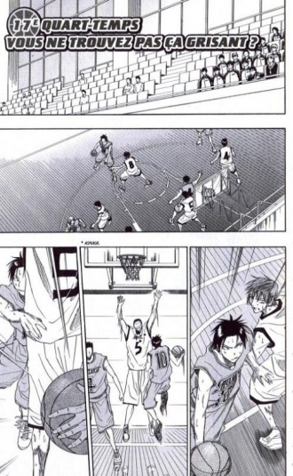 extrait manga Kuroko’s basket T3