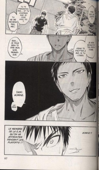 extrait manga Kuroko’s basket T5