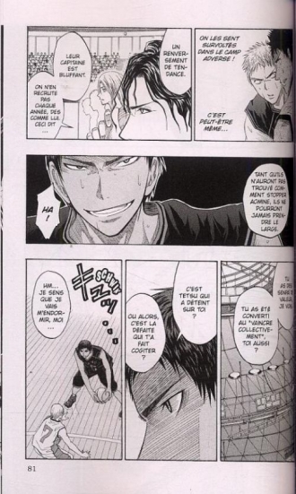 extrait manga Kuroko’s basket T8