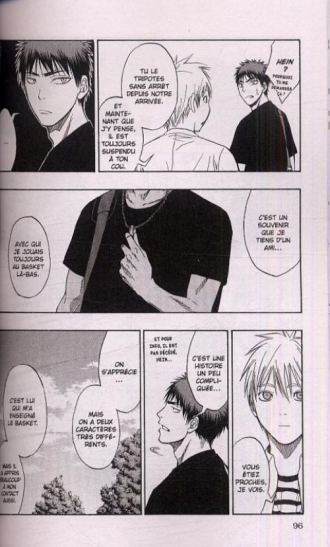 extrait manga Kuroko’s basket T9