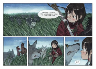 extrait manga La tanière du loup