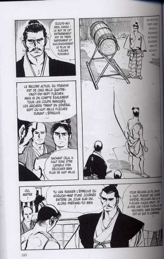 extrait manga L' âme du Kyudo