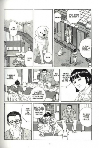 extrait manga L' homme qui marche