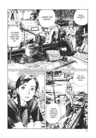 extrait manga L' île errante T1