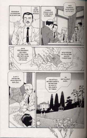 extrait manga L' ile panorama