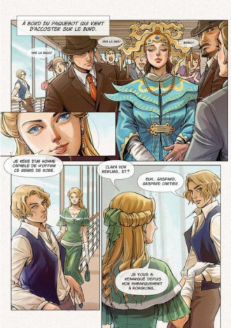 extrait manga Le retour du fils