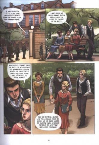 extrait manga Le fantôme de l’opéra