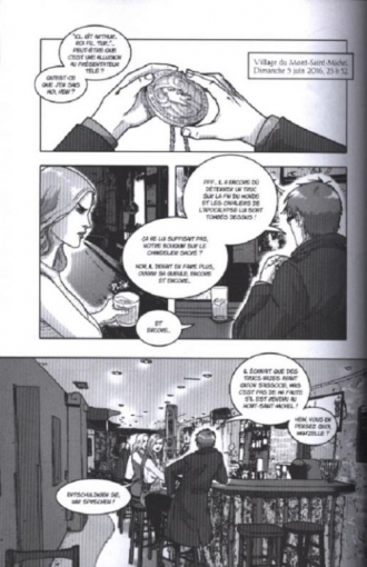 extrait manga L' ordre d’Avalon